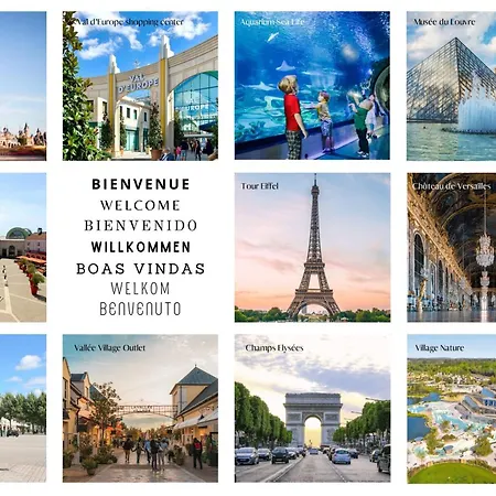 River2 -splendide Appartement- Disneyland & Rer A Lejlighed *